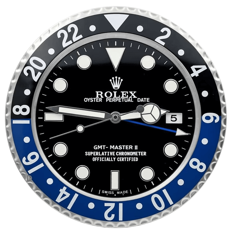 Horloge Murale "Batman" - GMT-Master II Style