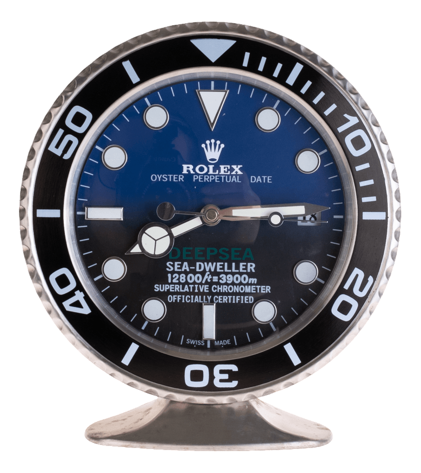 Horloge de Table de Luxe Rolex Deepsea – Élégance et Précision Horlogère - Passeport Cases